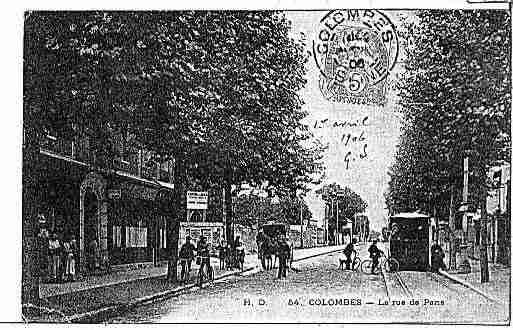 Ville de COLOMBES Carte postale ancienne