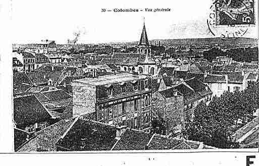 Ville de COLOMBES Carte postale ancienne