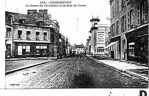 Ville de COMMENTRY Carte postale ancienne