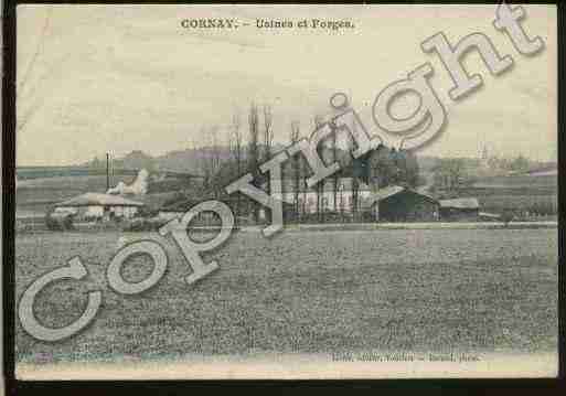 Ville de CORNAY Carte postale ancienne