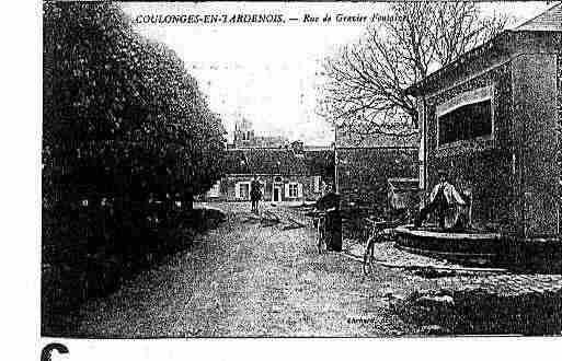 Ville de COULONGESENTARDENOIS Carte postale ancienne