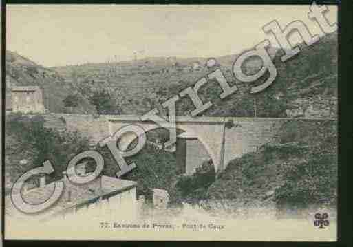 Ville de COUX Carte postale ancienne