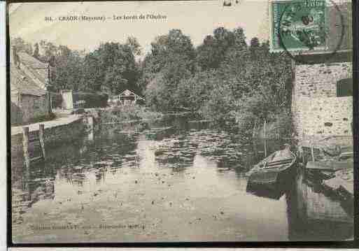 Ville de CRAON Carte postale ancienne