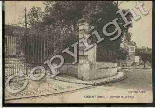 Ville de CREZANCY Carte postale ancienne