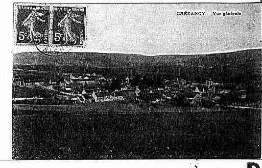 Ville de CREZANCY Carte postale ancienne