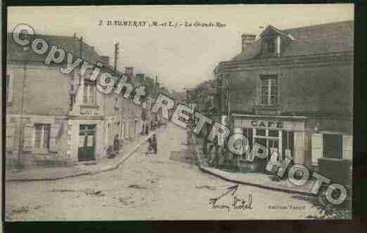 Ville de DAUMERAY Carte postale ancienne