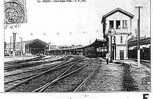 Ville de DIJON Carte postale ancienne