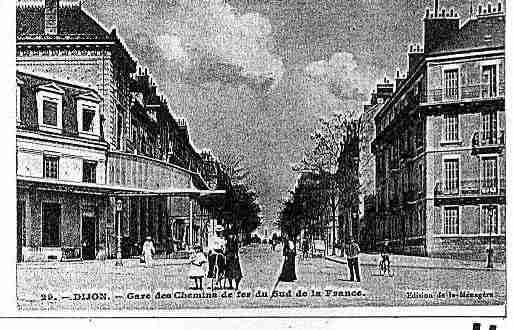 Ville de DIJON Carte postale ancienne