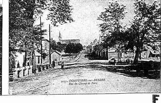 Ville de DOMPIERRESURBESBRE Carte postale ancienne