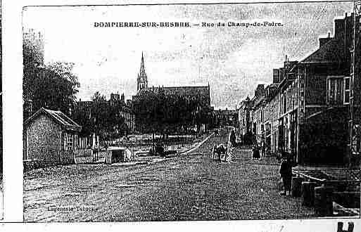 Ville de DOMPIERRESURBESBRE Carte postale ancienne