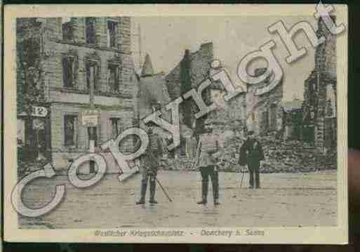 Ville de DONCHERY Carte postale ancienne