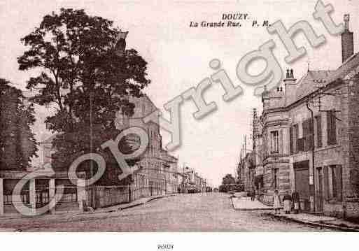 Ville de DOUZY Carte postale ancienne