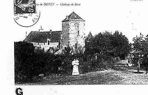 Ville de DOYET Carte postale ancienne