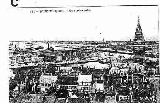 Ville de DUNKERQUE Carte postale ancienne