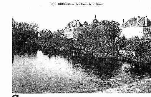 Ville de EBREUIL Carte postale ancienne