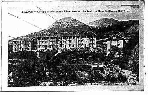 Ville de EMBRUN Carte postale ancienne