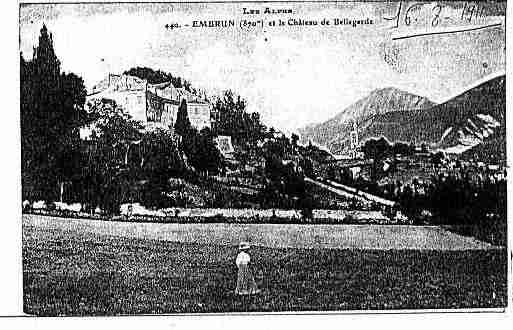 Ville de EMBRUN Carte postale ancienne