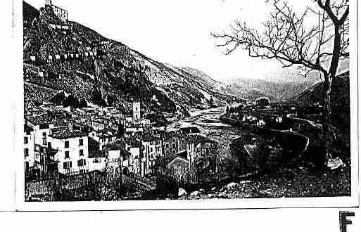 Ville de ENTREVAUX Carte postale ancienne