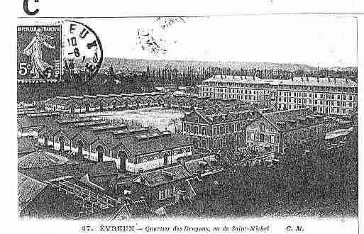 Ville de EVREUX Carte postale ancienne