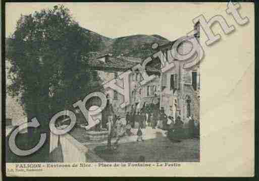 Ville de FALICON Carte postale ancienne