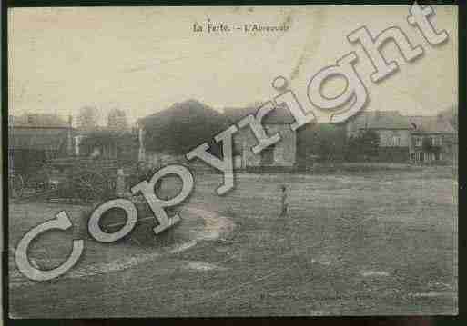 Ville de FERTESURCHIERS(LA) Carte postale ancienne