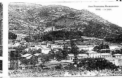 Ville de FOIX Carte postale ancienne