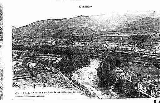 Ville de FOIX Carte postale ancienne