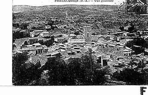 Ville de FORCALQUIER Carte postale ancienne