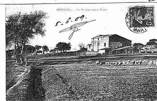 Ville de FREJUS Carte postale ancienne