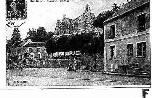 Ville de GANDELU Carte postale ancienne