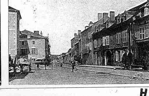 Ville de GANNAT Carte postale ancienne