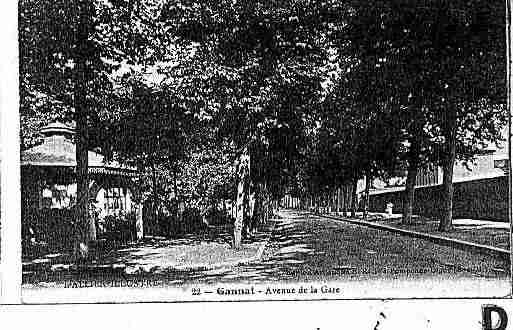 Ville de GANNAT Carte postale ancienne