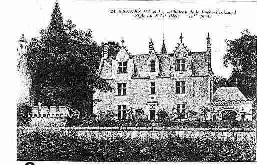 Ville de GENNES Carte postale ancienne