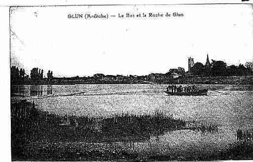 Ville de GLUN Carte postale ancienne