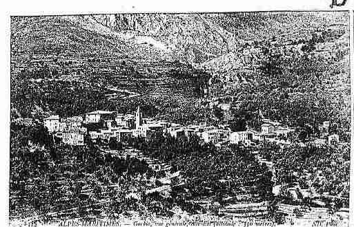 Ville de GORBIO Carte postale ancienne