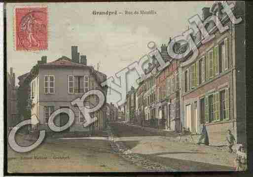 Ville de GRANDPRE Carte postale ancienne