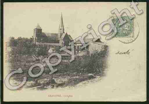 Ville de GRANDPRE Carte postale ancienne