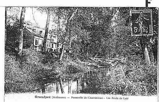 Ville de GRANDPRE Carte postale ancienne