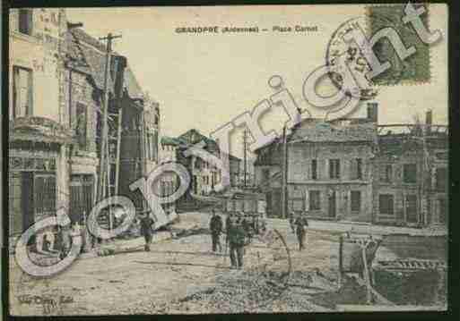 Ville de GRANDPRE Carte postale ancienne