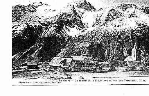 Ville de GRAVE(LA) Carte postale ancienne