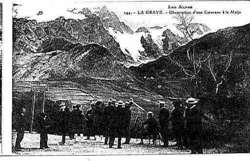 Ville de GRAVE(LA) Carte postale ancienne