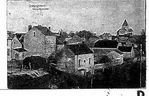 Ville de GUIGNICOURT Carte postale ancienne