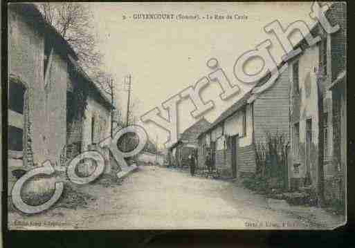 Ville de GUYENCOURTSAULCOURT Carte postale ancienne