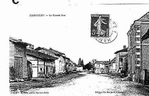 Ville de HAMPIGNY Carte postale ancienne