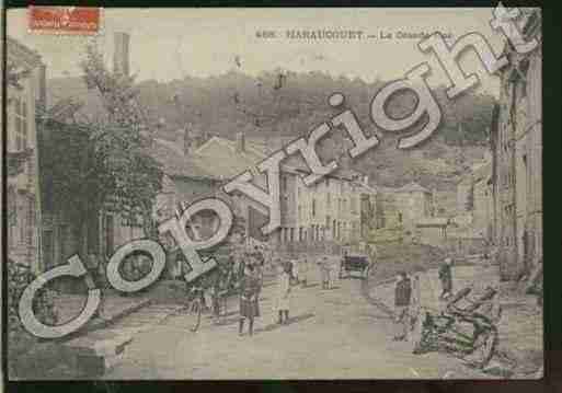 Ville de HARAUCOURT Carte postale ancienne