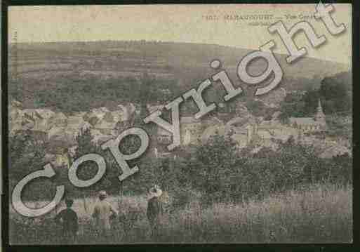 Ville de HARAUCOURT Carte postale ancienne