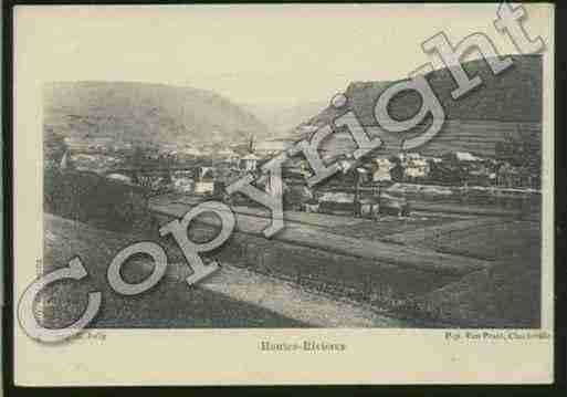 Ville de HAUTESRIVIERES(LES) Carte postale ancienne