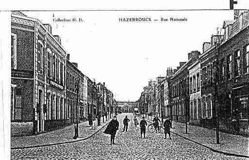 Ville de HAZEBROUCK Carte postale ancienne