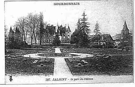 Ville de JALIGNYSURBESBRE Carte postale ancienne