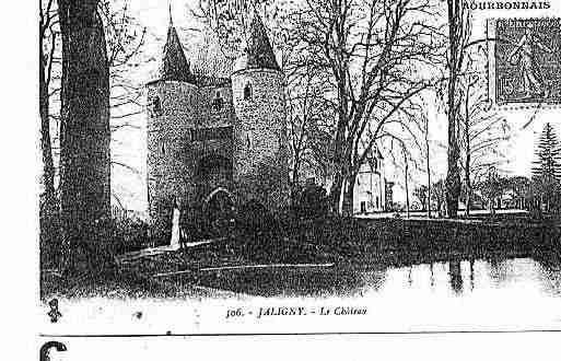 Ville de JALIGNYSURBESBRE Carte postale ancienne